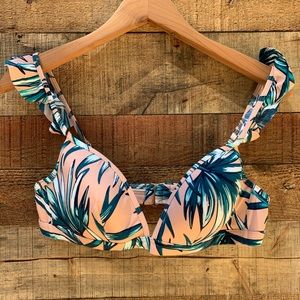 Victoria’s Secret floral bikini top